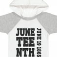 thumbnail image 4 of Inktastic Juneteenth June 19, 1865 Boys or Girls Baby Bodysuit, 4 of 5