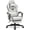 Gray, variant on CELTOSS Black Fabric Gaming Chair with Footrest, Comfortable Computer Office Chair with Lumbar Cushion, High Back Gamer Game Chair for Adult, Reclining Video Desk Chair