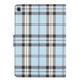 thumbnail image 5 of Case for Lenovo Tab M10 (3rd Gen) 10.1 inch, Plaid Design Cute Stylish  Shockproof Cover with Kickstand Magnetic Flip Case for Lenovo Tab M10 (3rd Gen),Blue, 5 of 6