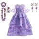 thumbnail image 2 of Disfraz de princesa con Encanto para niñas, traje de princesa para Cosplay, disfraz de Isabela Mirabel, Carnaval, Navidad, fiesta de cumpleaños, ropa de Halloween Fivean unisex, 2 of 2