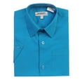 thumbnail image 2 of Gioberti Boy's Short Sleeve Solid Dress Shirt, 2 of 2