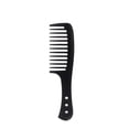 thumbnail image 1 of Peine para desenredar el cabello con dientes anchos de 3 piezas, peine para desenredar el cabello, juego de peine para peinar el cabello, peine para cortar estilo de fibra de carbono, calor, 1 of 4