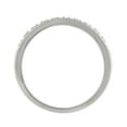 thumbnail image 3 of 1/10 Carat T.W Diamond Sterling Silver Wedding Band., 3 of 3