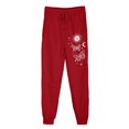 thumbnail image 5 of Sakmal Fleece Lined Sweatpants for Women Baggy Joggers Pants with Pockets Red Solid Spring Womens Joggers XL, 5 of 5
