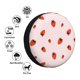 thumbnail image 4 of Fotbe Strawberry Funda de Llanta de Repuesto con Estampado, Engrosada, Ajuste Universal para Jeep, Remolque, RV, SUV, Camión-16 inch, 4 of 6
