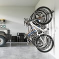 thumbnail image 6 of monTEK 6-Bike Wall Mount Garage Rack, Adjustable Heavy-Duty Steel Bike Storage, 78.5 in Rail, Supports Up to 330 lb, Space-Saving Indoor Bicycle Rack, 6 of 10