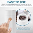 thumbnail image 3 of Molinillo de café y hierbas Aroma Housewares 40 g blanco 150 W, 3 of 6