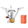 thumbnail image 1 of Outdoor Electronic Ignition Stoves Portable Cooking Accessory Foldable Gasstove Adjustable Firepower Camping Hiking Furnace GasCooker, 1 of 2