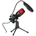 thumbnail image 2 of WINDLAND LED Lighting Condenser Mic USB Connection for PC and Laptop Use with Tripod, 2 of 6