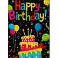thumbnail image 4 of Colorful Birthday Themed Background Happy Birthday Banner with Cake Balloons and Stars Party Supplies Photography Props Birthday Decoration Decor Backdrop for Party Celebrations, 4 of 7