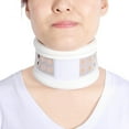 thumbnail image 4 of Graflsoa Collier Cervical Réglable en Hauteur, Respirant, Matériau ABS Blanc, Taille P (50*9cm), Léger à 100g, Emballage Compact 20*15*5cm, 4 of 6