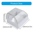 thumbnail image 3 of 86 Type Socket Waterproof Box Plastics Electrical Outlet Cover Splashes Guard Box Cover for Bathroom, Kitchen, Balcony, 3 of 9