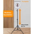 thumbnail image 4 of Aro De Luz Led 10 Pulgadas Tripie 2m Camara Celular, 4 of 4