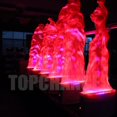 thumbnail image 5 of TOPCHANCES 36 LED Red & Blue Fake Flame Fire Light Stage Show Simulated Fire Flame Lighting for Disco DJ Band Party Halloween,1.5M, 5 of 10