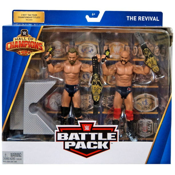 WWE Wrestling Hall of Champions The Revival Action Figure 2-Pack