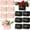 Black, Pink, variant on Konexial 40 Pcs Felt Graduation Cap Sealing Labels, Self-Adhesive Graduation Hat Envelope Stickers with Tassel, Grad Cap Seals Stickers for Envelopes College High School Grad Party (Red)