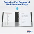 thumbnail image 6 of Avery Durable View Binders, 1.5 inch Rings, 2 Binders (46040), 6 of 8