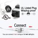 thumbnail image 3 of Linterna LED 10000 lúmenes, 5000 mAh USB recargable 26650 batería incluida, 157 modos de luz, zoom, largo tiempo de trabajo linterna táctica de mano para camping, senderismo, caza, emergencia, 3 of 6