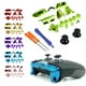 thumbnail image 5 of Tholdsy Juego completo de botones de disparo RB LB Bumper RT LT, Kit Mod para One S Slim Videojuegos y accesorios Azul, 5 of 6