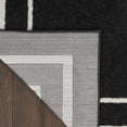 thumbnail image 6 of Nourison Essentials Indoor/Outdoor Black Ivory 5' x 7' Area Rug, (5x7), 6 of 11