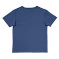 thumbnail image 5 of Yifymode Men's U Neck Short Sleeve Shirt, Tie Detail Pocket Design Casual Sports Style Top Blue 2XL, 5 of 6