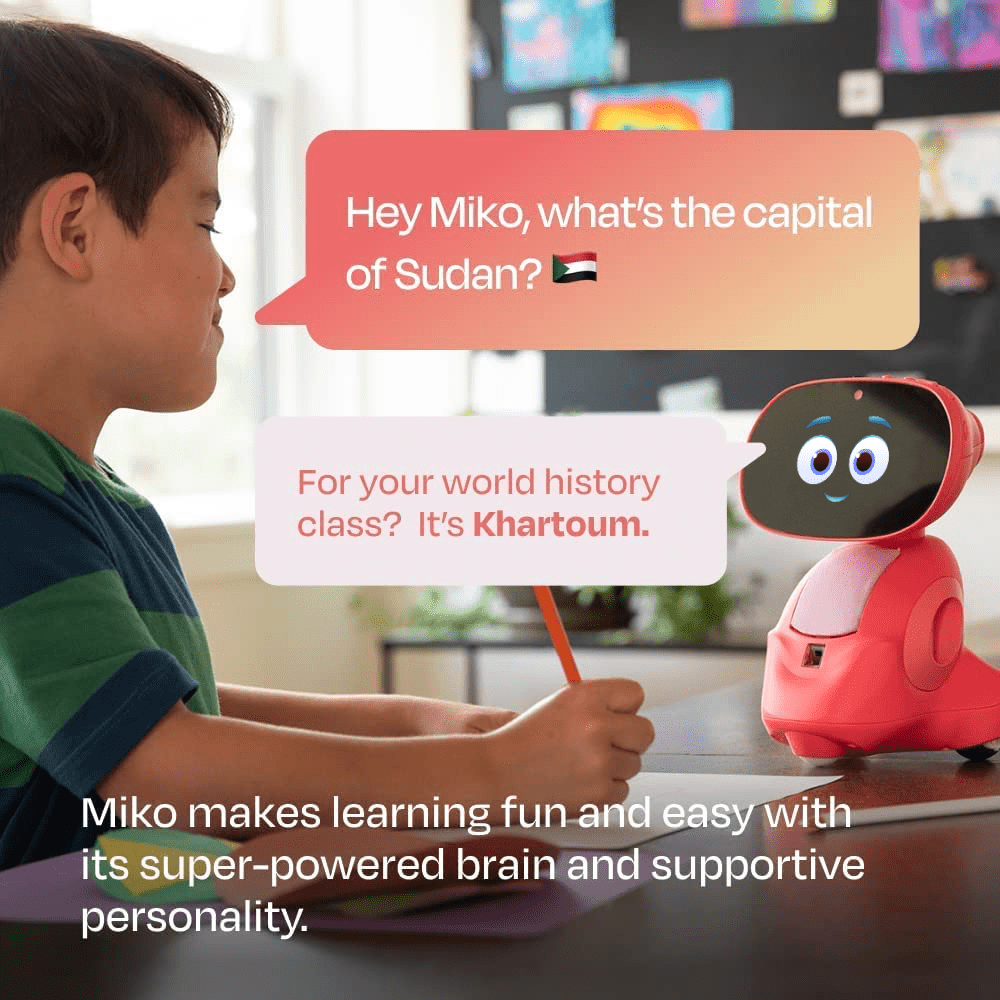 Miko 3 World's Coolest Robot for kids on Vimeo