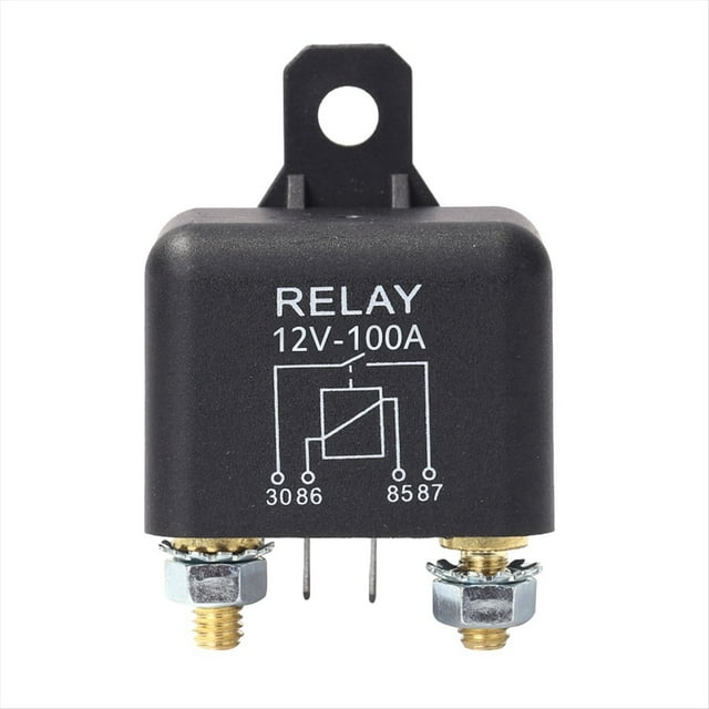 Relé Automotriz de Motor de Camión de Coche 12V 100A Reemplazo de Relés de Automóvil de Tipo Continuo