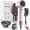 Gift Set-Silver, variant on MelodySusie 1600W Ionic Hair Dryer with Diffuser, Lightweight Blow Dryer with Comb Attachment for Curly and Straight Hair - Pink