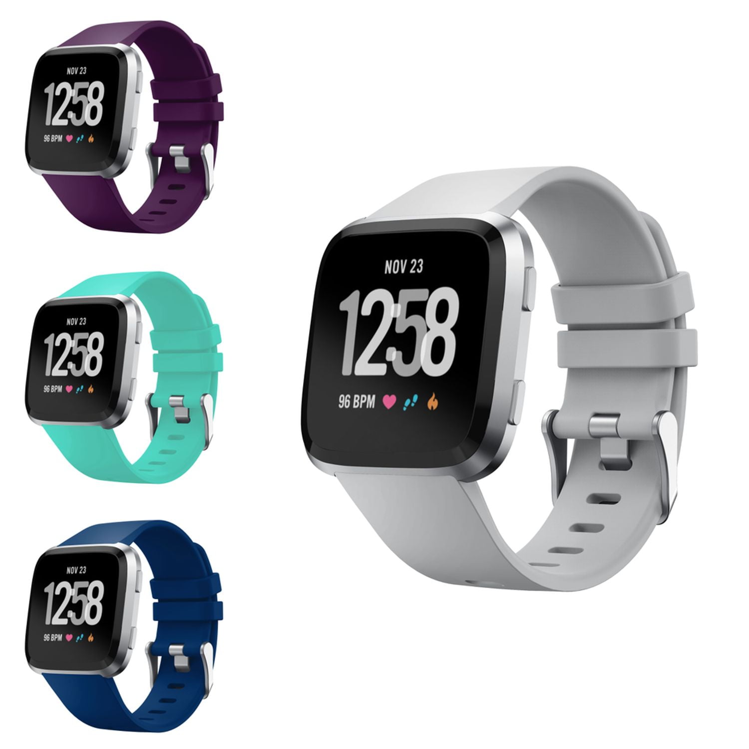 fitbit versa green band