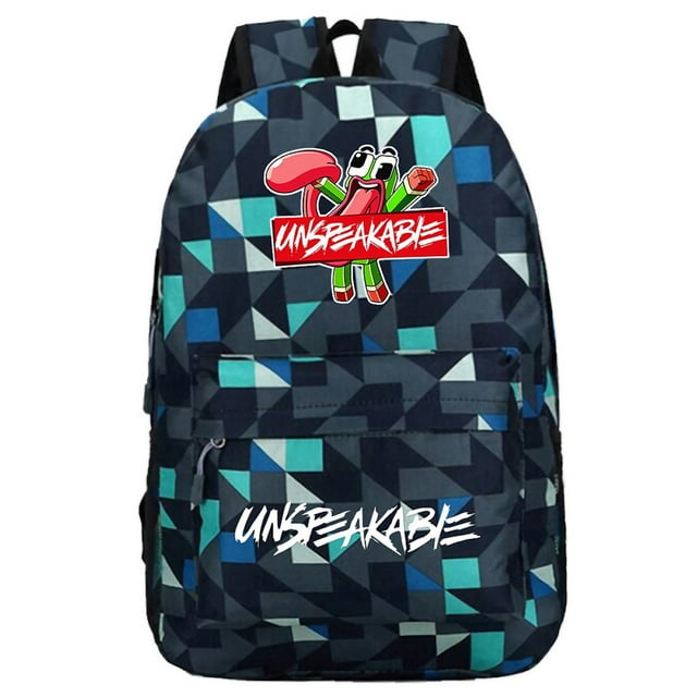 Mochila escolar Unspeakable Kids B Anime de algodón-poliéster