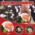 thumbnail image 3 of Adornos navideños Tarjeta colgante de madera de Navidad Decoración de árbol de Navidad de madera de doble cara Wmkox8yii gf9248, 3 of 8