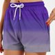 thumbnail image 4 of Pantalones Cortos Largos para las Mujeres, Pantalones Cortos Casuales Impresos de Cintura Alta No Estirable Hechos de Poliéster Transparente Airy para Todo el Uso de Temporada, Pantalones Cortos Casua, 4 of 5