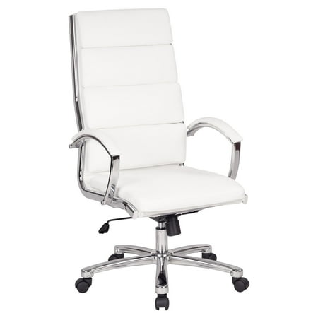 UPC: 0090234108948 | Office Star Products High-Back Executive Faux Leather Task Chair