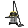 thumbnail image 1 of Stanley SL18136 Wet Dry Vacuum, 3 Gallon, 4.0 HP, Stainless Steel, 1 of 4