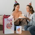 thumbnail image 4 of Cheinxy 10 Pcs 7"/11"/13" Happy Birthday Gift Bag with Tissue Paper and Greeting Card for Birthday Party,Birthday Gift Bag Set for Men Women Boys Girls, 4 of 6