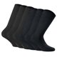thumbnail image 1 of Rohner Basic Calcetines unisex, paquete de 6 - Cotton II, calcetines cortos, básicos, monocolor Negro/Azul marino 39-42, 1 of 5