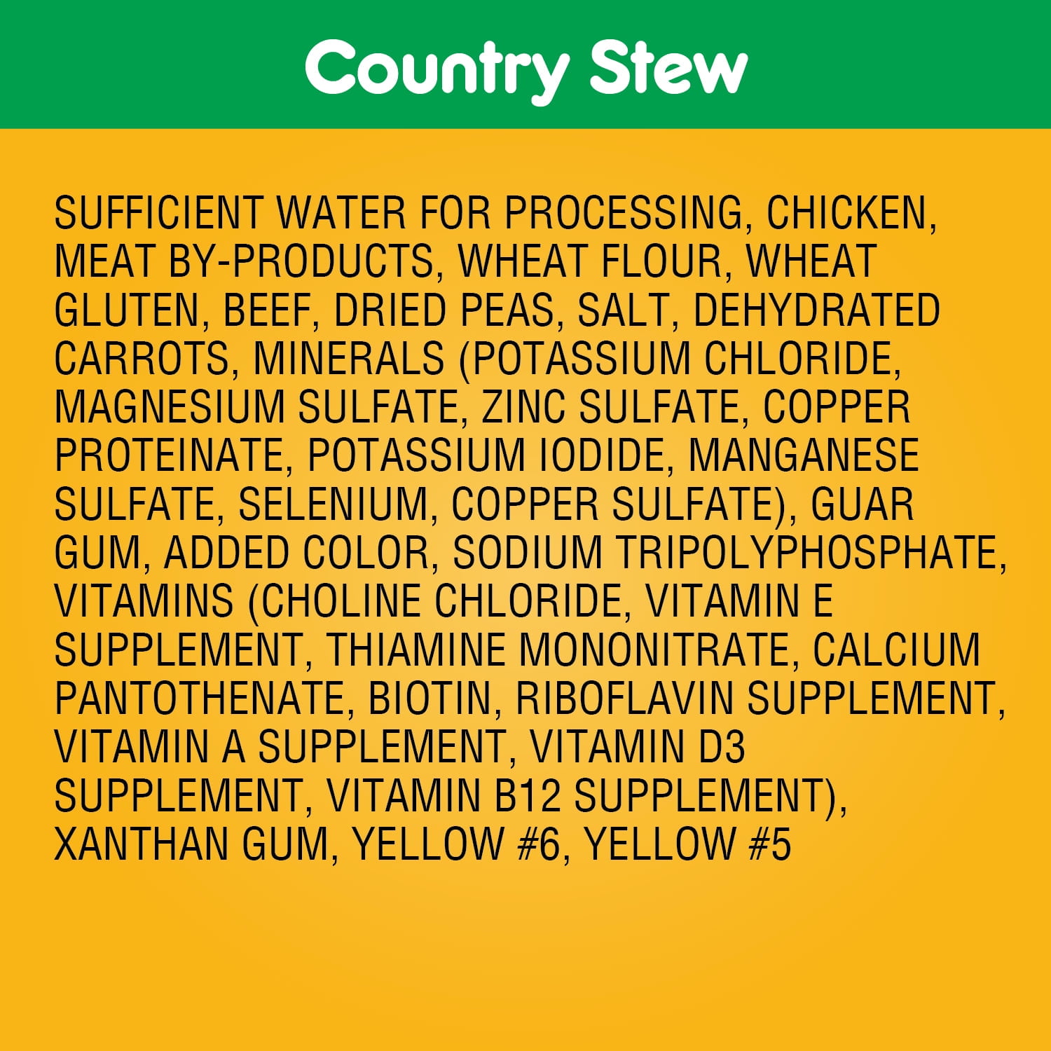 PEDIGREE Cuts in Gravy Country Stew Flavor Wt Dog Food for Adult Dogs, 13.2 Oz Cans, 12-Pack