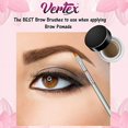 Eyebrow Brush Kit Thin Angled Eye Brow Concealer Contour Brush to