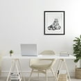 thumbnail image 2 of Stupell Industries Hippo in Vintage Vehicle Black Framed Print Under Glass design by Rachel Nieman, 16 x 13, 2 of 10