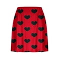 thumbnail image 4 of LOVZFMLL Jupes de Tennis Plissées d'Été pour Femmes Jupe Courte Athlétique Extensible Yoga Faux Deux Pièces Rouge S, 4 of 5
