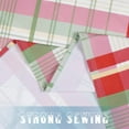 thumbnail image 6 of Christmas Buffalo Plaid Tablecloth, Gingham Checkered Table Cloth, Xmas Tablecloths for Dining Kitchen Winter Holiday, Waterproof Table Cover for Party Decor, Red Green, Rectangle 60 x 102 Inch, 6 of 6