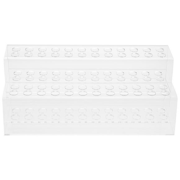 Soporte de papelería acrílica Soporte de pintura transparente de múltiples ranuras Pen Pen Pen de pintura