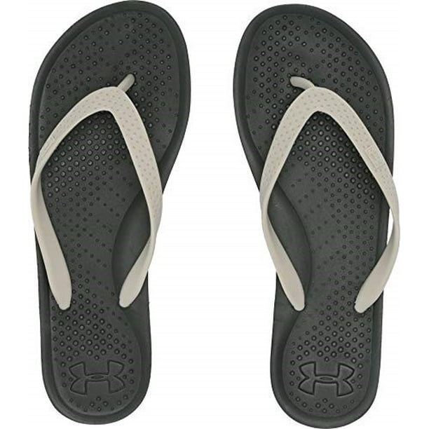 under armour atlantic dune flip flops