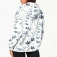 thumbnail image 6 of skpabo Zip Up Hoodies for Women Fashion Floral Print Sweatshirts Long Sleeve Hooded Pullover Top Soft Stretchable Comfortable Plus Size Outerwear with Pockets S-3XL, 6 of 6