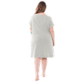 thumbnail image 4 of Fruit of the Loom Women's Soft and Breathable Pajama Sleepshirt, Sizes S-5X, 4 of 9