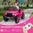 Juiluna Kids Ride On Truck Car, 12V Battery Powered Electric Car w