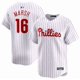 thumbnail image 1 of Camiseta de béisbol blanca de Bryce Harper de los Philadelphia Phillies, edición élite, con número de estrella bordado.-L, 1 of 2