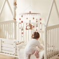 thumbnail image 1 of Móvil de cuna Baoblaze Be Conejo de madera Decoración colgante para dormitorio infantil, 1 of 8