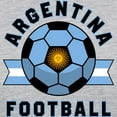 thumbnail image 3 of CafePress - Argentina Football Long Sleeve T Shirt - Womens Baseball Tee, 3 of 4