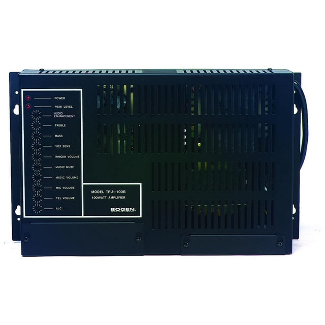 Amplificador Bogen de localización telefónica de pared de 35 vatios TPU35B